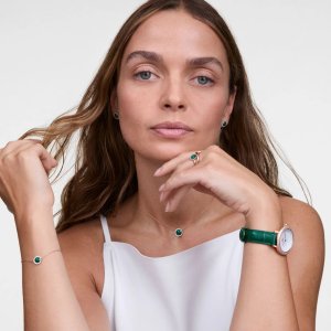 Zegarek damski Daniel Wellington DW00100826 CYRKONIE zielony 7