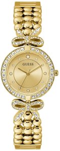 Zegarek damski Guess GW0838L2 CYRKONIE złoty 1
