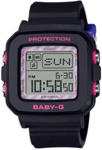 Zegarek Casio Baby-G BGD-10KKM-1ER czarny pasek 1