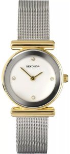 Zegarek damski Sekonda 4887 CYRKONIE srebrny 1