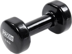 Hantel winylowy Profit 5 kg czarny DK 4102 1