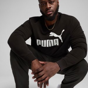 Bluza męska Puma ESS No.1 Logo Crew TR czarna 682560 01 L 6