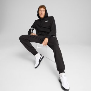 Puma Bluza męska Ess 2 Color Small No.1 Logo Hoodie TR czarna 684719 51 S 5