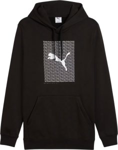 Bluza męska Puma Ess Logo Lab Hoodie FL czarna 684669 01 XL 1