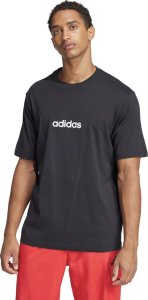 Koszulka męska adidas Essentials Linear Single czarna JE8993 S 1