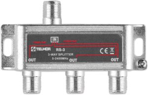RS-3 SPLITTER 3BX 2.4G DC TELMOR 3