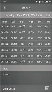HIGROMETR miernik wilgotności temperatur BLUETOOTH 11