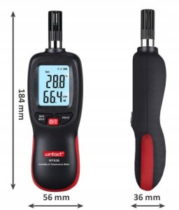 HIGROMETR miernik wilgotności temperatur BLUETOOTH 5