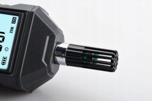 HIGROMETR WILGOTNOŚCIOMIERZ MIERNIK WILGOTNOŚCI I TEMPERATURY POWIETRZA LCD 5