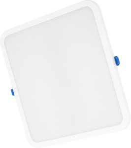 Recessed LED panel TOPE TOPAZ, IP40, 18 W, 4000 K, 1620 lm white sp square f, 18x18cm 1