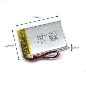 Liter Energy Battery Akumulator Rechargeable 600mAh 1 szt. 2