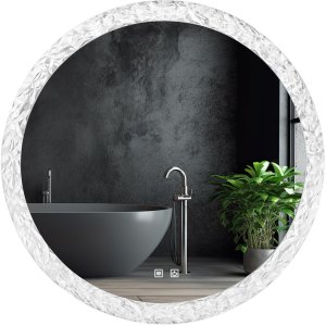LUSTRO ŚCIENNE LED KRYSZTAŁOWE 60cm 107 1