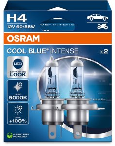 Osram Cool Blue Intense NEXT GEN - H4 Car Bulbs 1