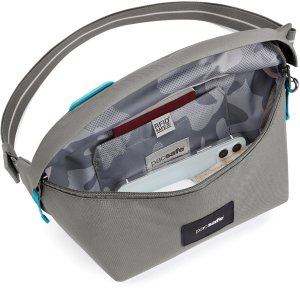 Biodrówka nerka antykradzieżowa Pacsafe Go - szara 6