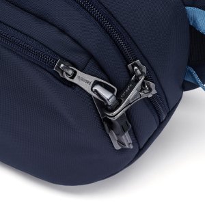 Pacsafe Saszetka nerka antykradzieżowa Pacsafe V - granatowa 13