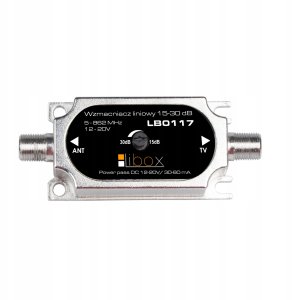 Vayox Wzmacniacz antenowy DVB-T z regulacją 15-30dB (VA0224) 2