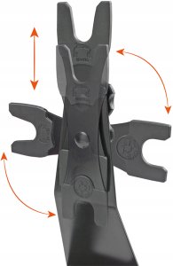 Stojak rowerowy na tylne koło SUPER-B dwustronny regulowany 8