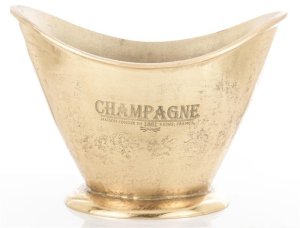 Cooler Do Szampana Dekoracyjny złoty ozdobiony 6