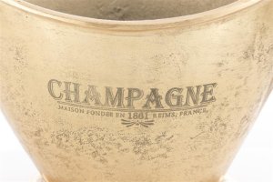 Cooler Do Szampana Dekoracyjny złoty ozdobiony 8