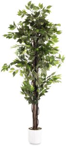 Elegancka Roślina Dekoracyjna Palma duża sztuczny kwiat LED Timer   198cm x 92cm x 92cm 1