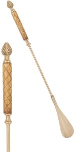 Łyżka Do Butów Stylowa złota dekoracja  53cm x 4,5cm x 2cm 1