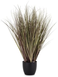 Roślina trawa Dekoracyjna Led trzcina w Doniczce 100cm x 90cm x 90cm 1