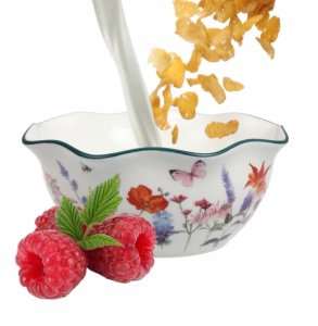 MISKA ceramiczna 16 cm PAN KWIATEK miseczka SALATERKA 500 ml 1