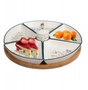Patera obrotowa MPLCo MRS FLOWER/ PANI KWIATEK 27,5 cm 1
