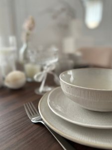 Zestaw obiadowy talerzy 18 szt. Kea 6