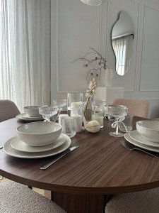 Zestaw obiadowy talerzy 18 szt. Kea 7