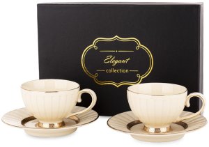 Elegancka Filiżanka Espresso Ze Spodkiem Kpl.2 Szt 1