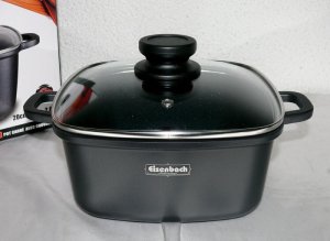 Garnek, brytfanka z powłoką zapobiegającą przywieraniu 2,8 L, Eisenbach 2