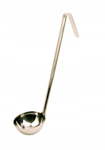 Chochla chochelka czerpak nabierak łyżka nabierka wazowa stalowa 200ml 37cm 1