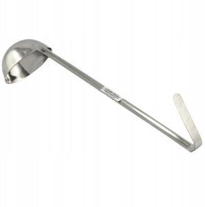 Aja Alkom Chochla chochelka czerpak nabierak łyżka nabierka wazowa stalowa 200ml 37cm 2