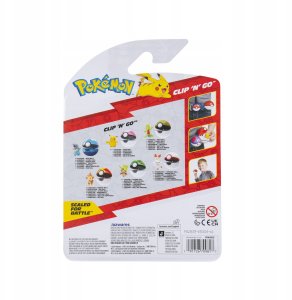Figurka Jazwares Pokemon Clip 'N' Go Scorbunny + Premier Ball 5