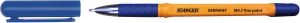 Stanger Długopis Softgrip niebieski 0.7 1