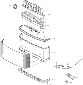 Bateria do pilota Micro 1,5 V do systemów klimatyzacyjnych 1