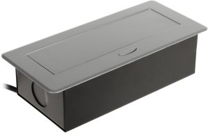 LISTWA ZASILAJĄCA MEBLOWA FPS-3S/CABLE (3 GNIAZDA) 2