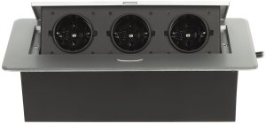 LISTWA ZASILAJĄCA MEBLOWA FPS-3S/CABLE (3 GNIAZDA) 3