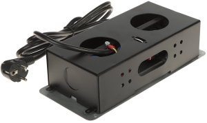 LISTWA ZASILAJĄCA MEBLOWA FPS-3S/CABLE (3 GNIAZDA) 5