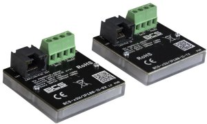 Rejestrator BCS Zestaw aktywnych konwerterów do transmisji danych z sieci Ethernet oraz zasilania PoE BCS-X2W/IP100-II 3