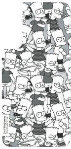 Samsung Panel Samsung GP-TOU021HOOJW do etuiFrame Cover do Galaxy S22+ Simpsons biały/white 2
