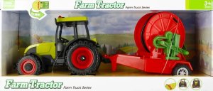 Traktor z maszyną rolniczą z oświetleniem na baterie 500555 Mega Creative 1