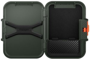 SPIGEN LOCK FIT MAGSAFE UNIVERSAL MAGNETIC CARD HOLDER MILITARY GREEN 8