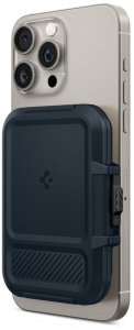 SPIGEN LOCK FIT MAGSAFE UNIVERSAL MAGNETIC CARD HOLDER METAL SLATE 12
