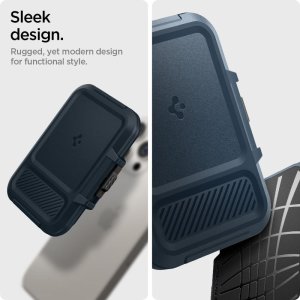 SPIGEN LOCK FIT MAGSAFE UNIVERSAL MAGNETIC CARD HOLDER METAL SLATE 20