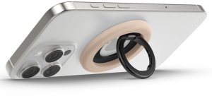 SPIGEN NANO POP MAGSAFE PHONE RING COCONUT BEIGE 7