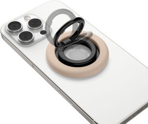 SPIGEN NANO POP MAGSAFE PHONE RING COCONUT BEIGE 9