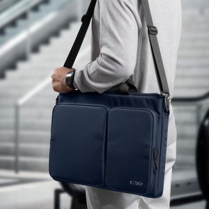 TECH-PROTECT DEFENDER BAG LAPTOP 17 NAVY BLUE 14
