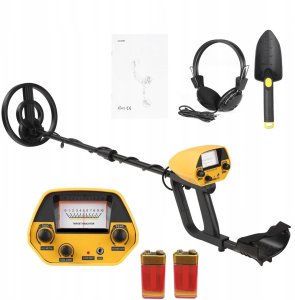 Podziemny Wykrywacz Metali Braders Detektor Metalu Słuchawki Łopata Baterie 7